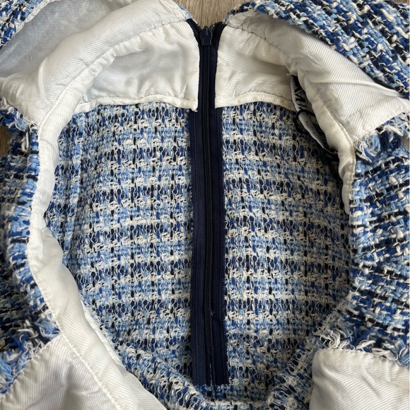 ZARA Textured Pinafore Dress - Picture 5 of 5